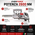 Pistola a impatto pneumatica Everforce da 1 pollice.