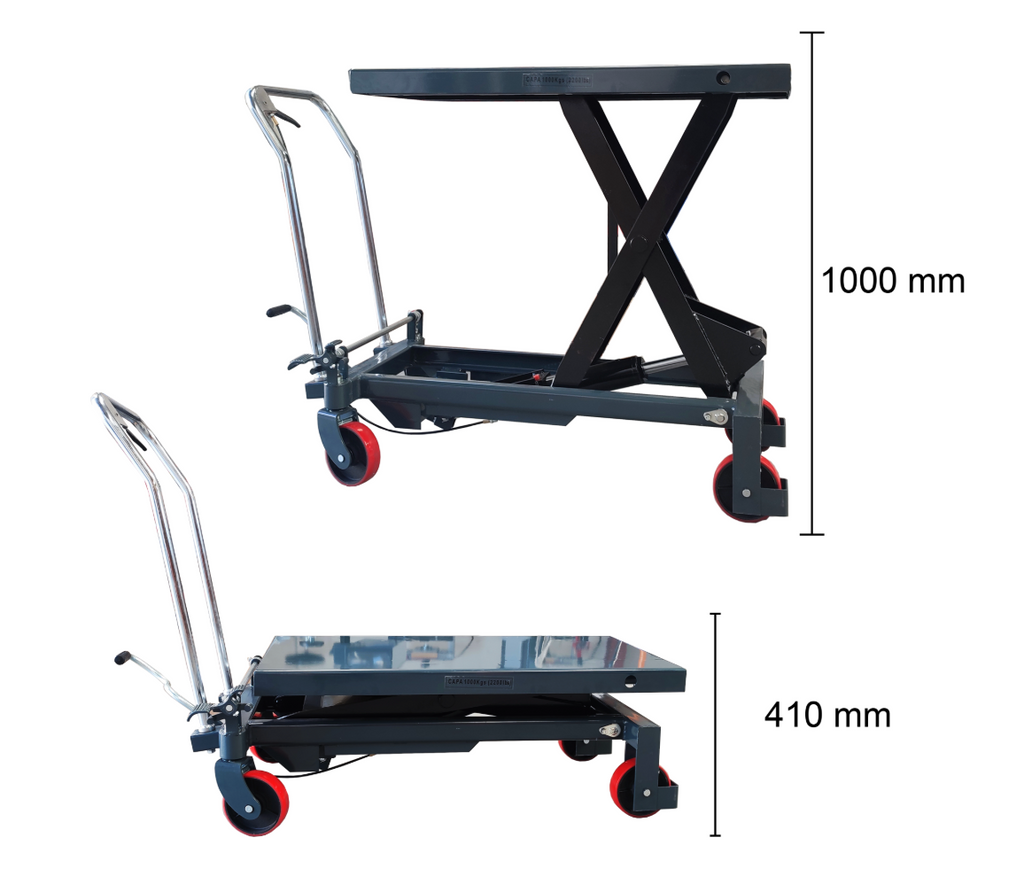 Tavolo elevatore a forbice da 1000 kg