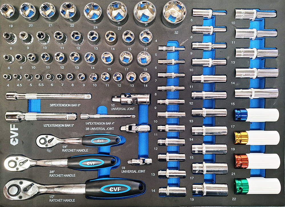 Carrello portautensili 7 cassetti – Kraftwelle