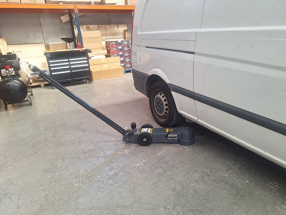 Crick Oleopneumatico Extra Piatto 80 Tonnellate