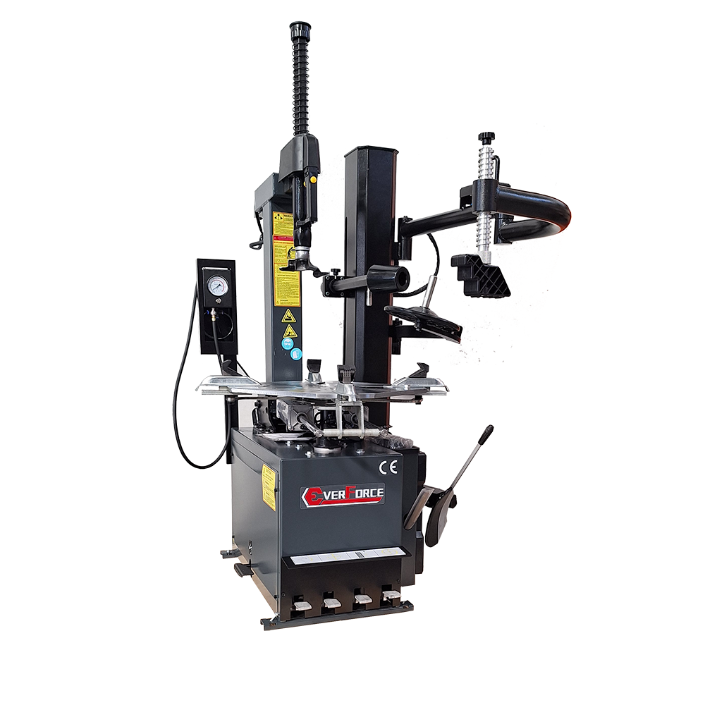 Smontagomme Automatico Professionale con Triplo Braccio di Supporto