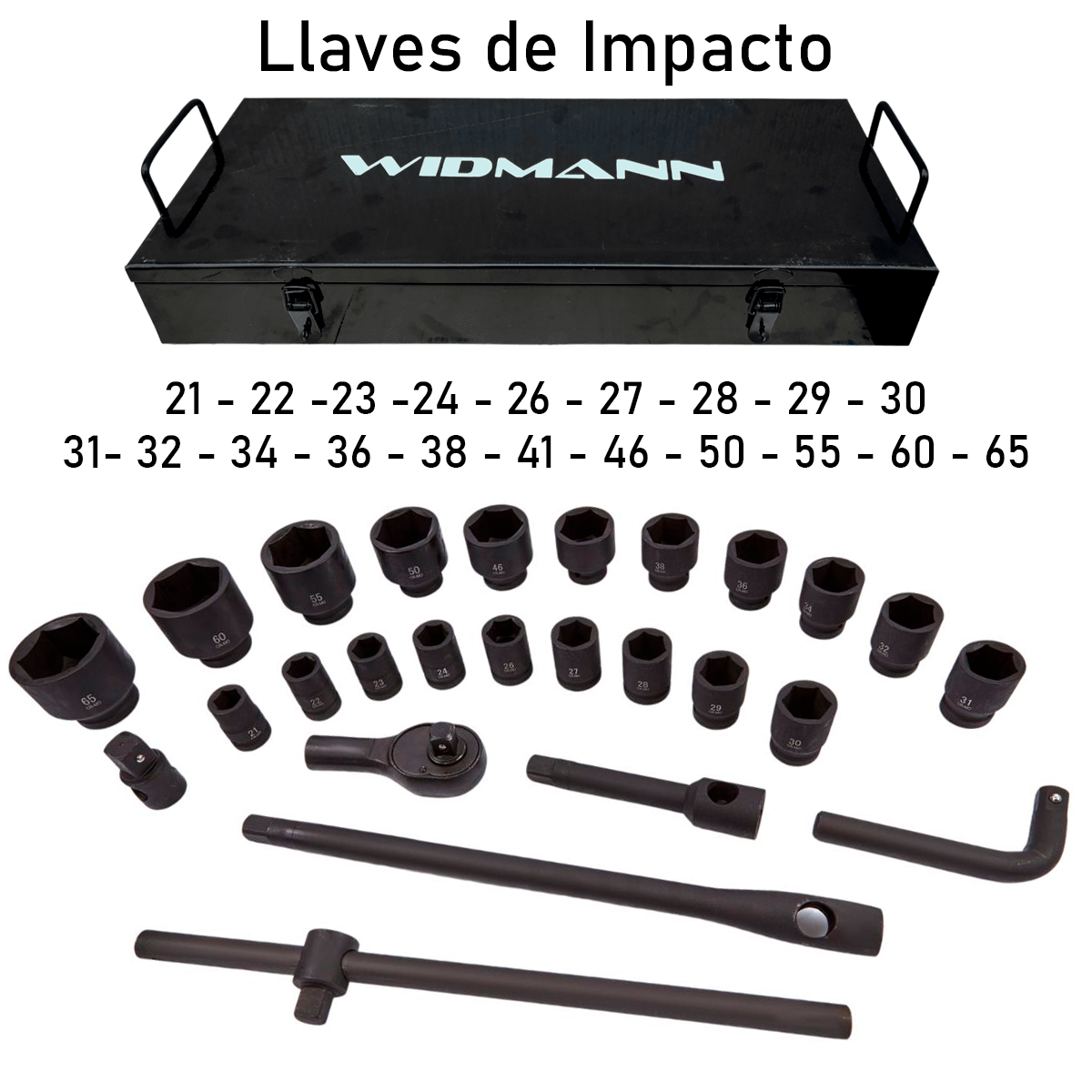 Set di chiavi a percussione da 3/4