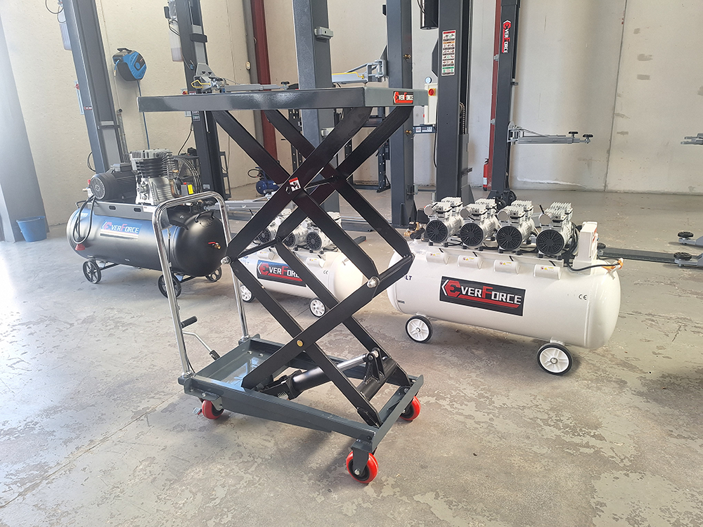 Tavolo elevatore a doppia forbice 500 kg