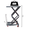Tavolo elevatore a doppia forbice 500 kg