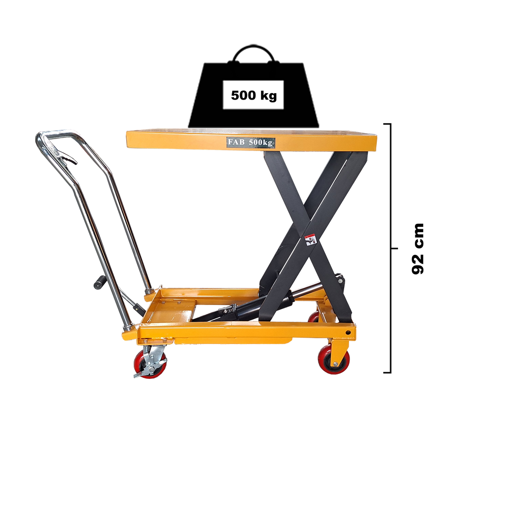 Tavolo elevatore da 500 kg