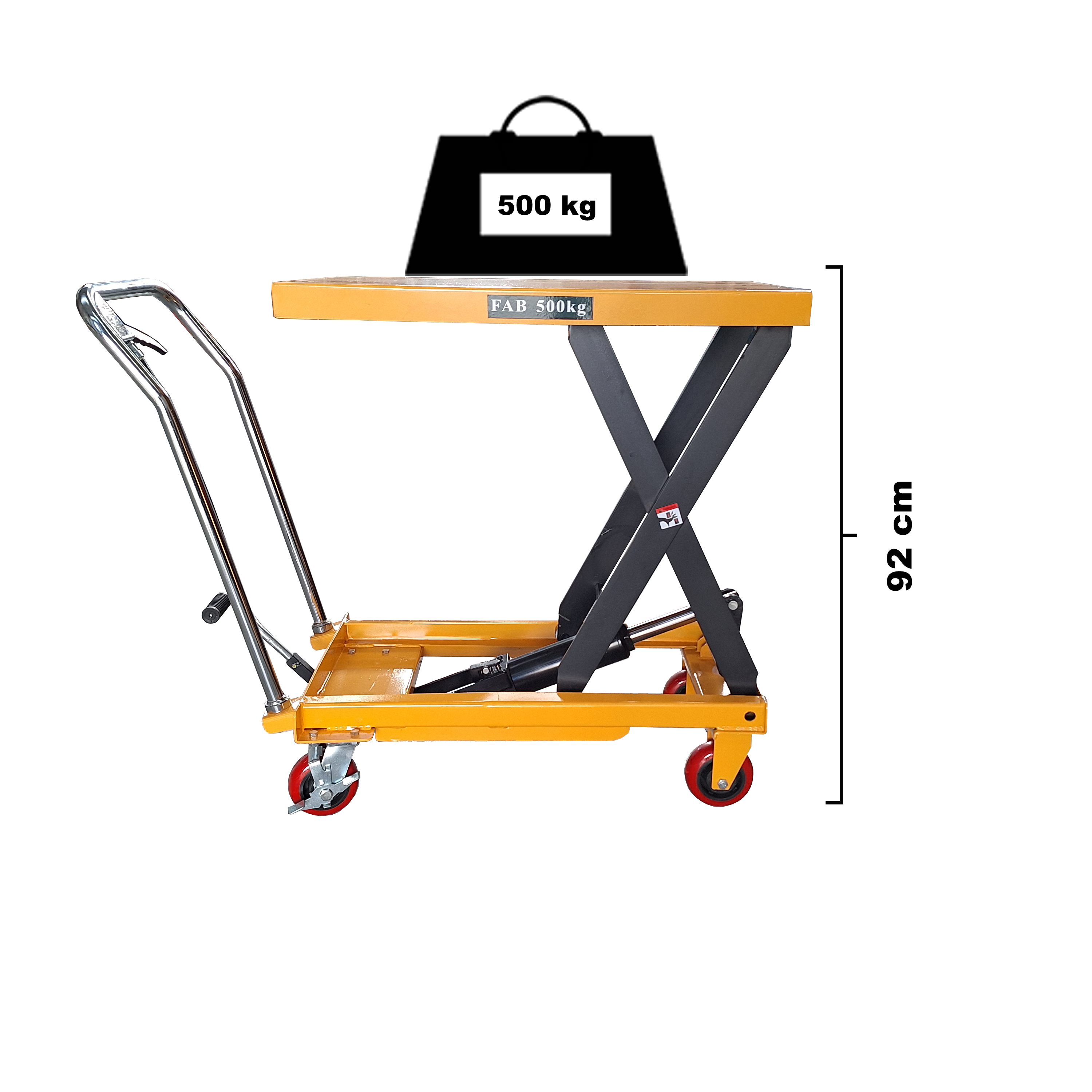 Tavolo elevatore da 500 kg