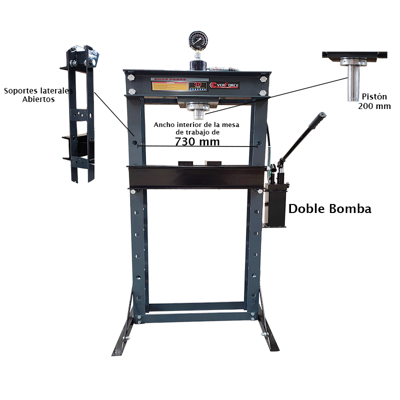 Pressa idraulica 30 tonnellate