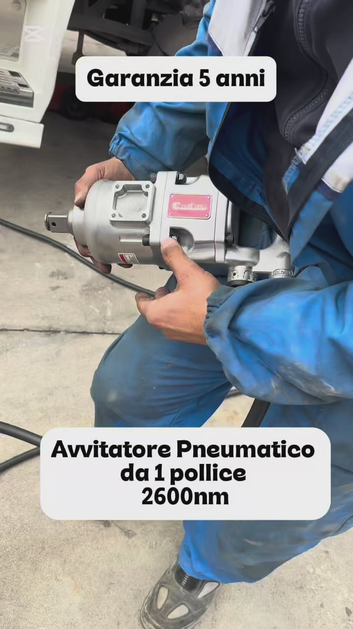 Pistola a impatto pneumatica Everforce da 1 pollice.