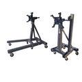 Supporto motore da 900 kg con rotazione a 360° e gambe pieghevoli – Professionale per officina meccanica
